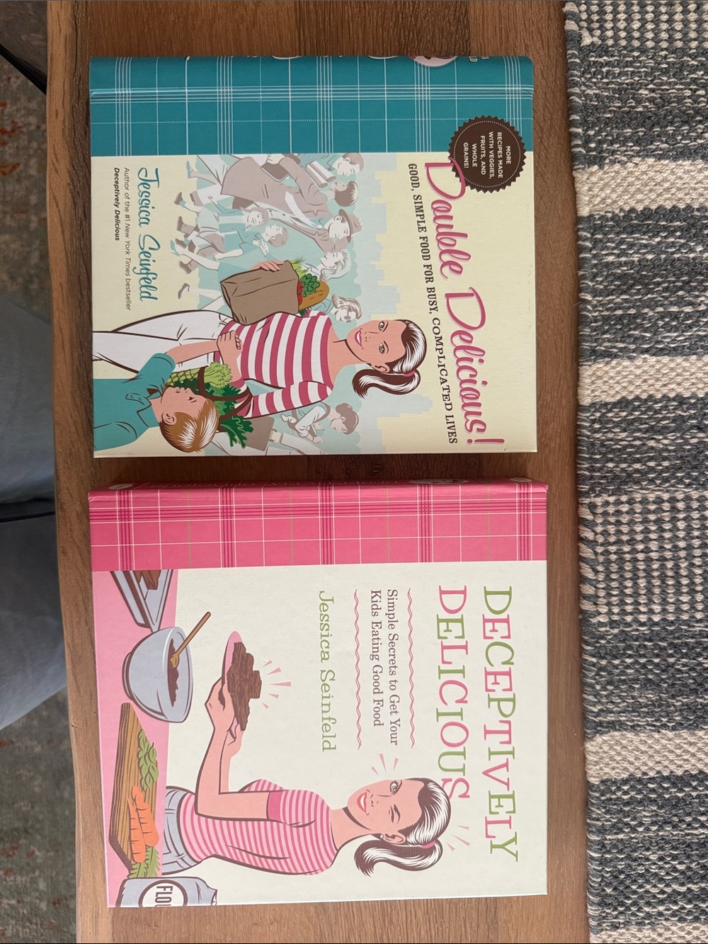 Deceptively Delicious + Double Delicious Cookbook by — Jessica Seinfeld